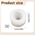 thumbnail image 4 of Clearance Silicone Dumpling Mold, 2 Inch Non-Stick Reusable Steamed Stuffed Bun Shaping Tool, DIY Pastry Maker for Homemade Breakfast, Baozi, Snack, Baking and Traditional Chinese Food Handcrafting, 4 of 6