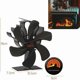 thumbnail image 5 of Stove Fan, 6 Blade Stove Fan with Thermometer, Wood Stove Fan, Thermally Powered Fireplace Fan, Stove Fan, Fireplace Fan, Pellet Stove - LKBD, 5 of 5