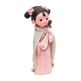 thumbnail image 4 of Estatua de resina de niña, figura en miniatura, muñeca de juguete, vestido popular, figura decorativa de escritorio Laúd de 12 x 8 x 22 cm, 4 of 9
