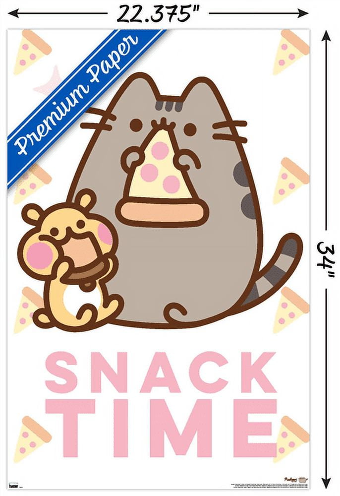 Pusheen - Snack Time Wall Poster, 22.375" x 34"