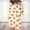 Beige, variant on TopLLC Long Sleeve Round-Neck Dress Women's Fashion Long Sleeve Print Round-Neck Ladies Holiday Outing Long Dress Women Dress