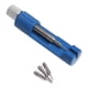 thumbnail image 3 of Herramienta portátil para quitar eslabones de correas de reloj, ideal para joyeros y fabricantes de relojes de pulsera. Azul, 3 of 4