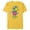 Yellow, variant on Disney Mickey Mouse Happy Surprise Retro Pop Art - Short Sleeve Blended T-Shirt for Adults - Customized-Yellow
