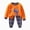 outfits001-Orange, variant on NOLDARES Fall Winter Toddler Baby Boy Clothes 2Pcs Print Crewneck Sweatshirt and Pants Sweatsuit Little Boy Clothing Size:3-4 Y,Orange