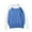 Blue, variant on YLSDY Colorblock Ribbed Knit Spring Fall Sweaters for Boys and Girls Long Sleeve Crew Neck Patchwork Sweater Cute Knitted Tops Blue 6 Years