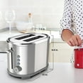 Stainless Steel 2Slice Toaster