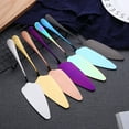 thumbnail image 2 of Flmtop Stainless Steel Cake Server Pastry Butter Divider Pizza Cheese Spatula Knife 22.2cm, 2 of 11