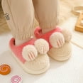 thumbnail image 4 of Girl's Cute House Slippers Indoor Slippers Comfy Slippers, 4 of 5