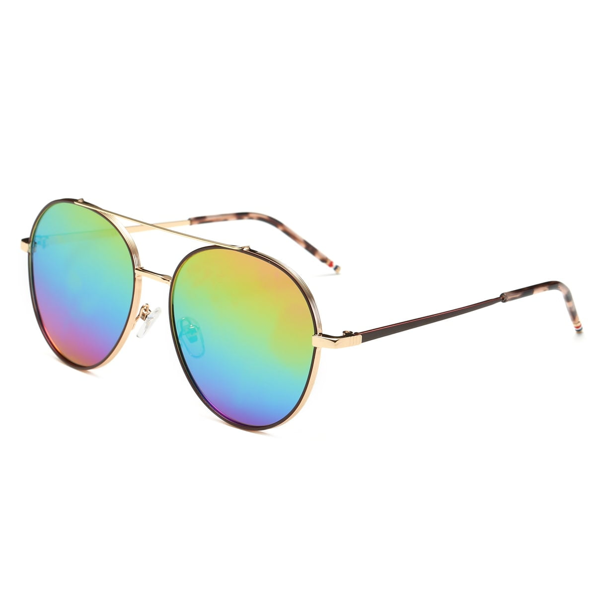 Iridescent aviator sunglasses Clearance