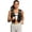 Black, variant on Reflective Hydration Running Backpack Breathable Vest With Phone Pocket For Cycling Jogging Commuting Outdoor Sports