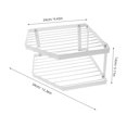 thumbnail image 2 of WASHWEPE Estante Organizador De De Cocina Metálico Doble Capa Para Ollas Condimentos Y Utensilios, 2 of 8