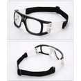 thumbnail image 4 of kurtrusly Lunettes de Protection Réutilisables Anti-Buée Portables pour Hommes Monture PC Sangle Élastique Réglable Équipement de Sport Noir 1Ensemble, 4 of 6