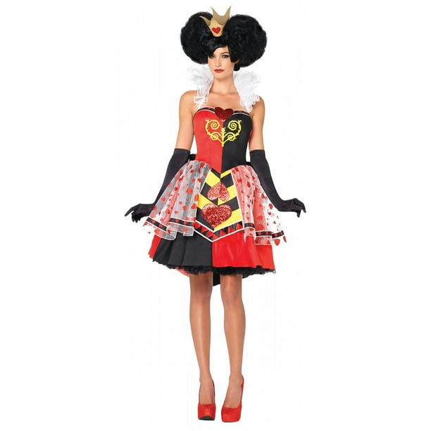 Queen Of Hearts Adult Costume Large Walmart Com Walmart Com