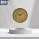 thumbnail image 3 of Reloj Análogo de Pared Plástico Diseño Madera 30 Centímetros dorado Mediano, 3 of 9