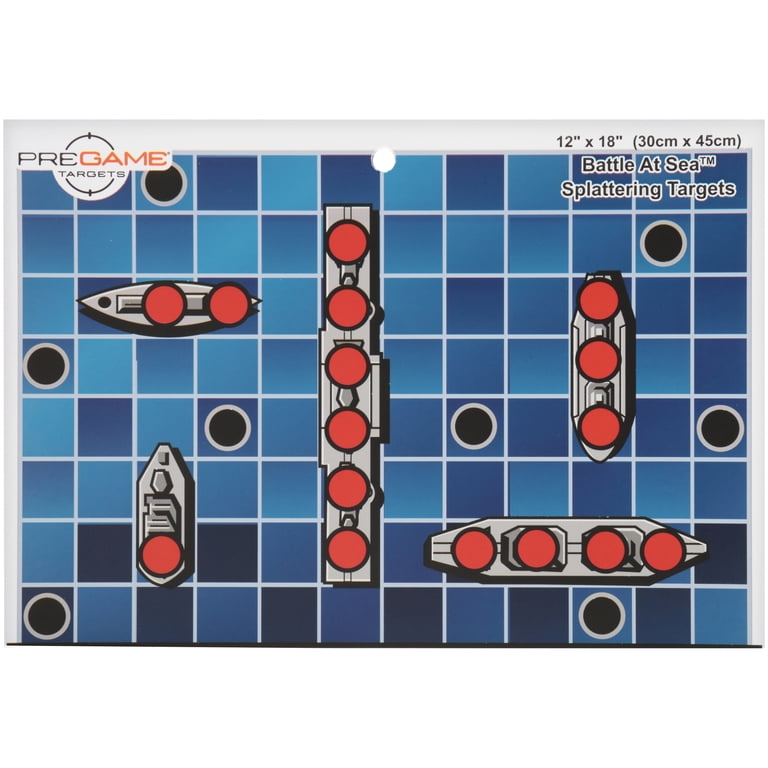 Birchwood Casey Pregame Battle at Sea 12x18 Shooting Target 8pk