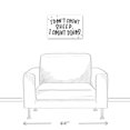 thumbnail image 3 of Creative Products I Don't Count Sheep I Count Dinos 12x18 Canvas Wall Art, 3 of 5