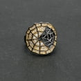 thumbnail image 4 of Spider Web Statement Ring for Women Goth Black Plated Cz Ginger Lyne Collection, 4 of 6