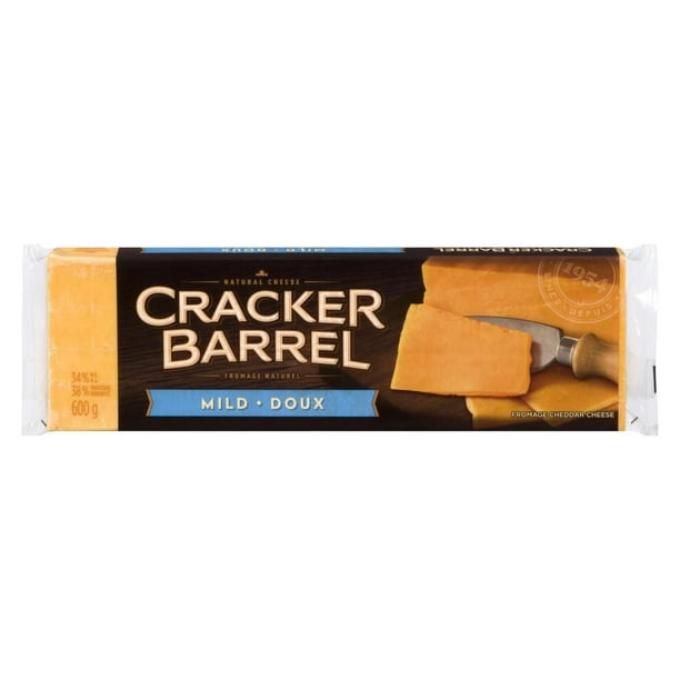 Cracker Barrel Mild Cheddar Col 600G, Mild Cheddar Cheese Walmart.ca