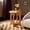 As shown2, variant on LHKJ Fluted Side Table with Elephant-Leg Design, Natural Pine Wood