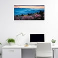 thumbnail image 5 of ZHONGYUTONG Mountain Canvas Wall Art Forest Pine Tree Picture Prints Natural Landscape Paintings Modern Artwork Home Decor for Living Room Bedroom Framed (18.00" x 36.00"), 5 of 6