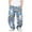 Blue, variant on LNZGNM Kids Pants Size10-12 Straight Drawstring with Pocket Kids' Pants Comfy Loose Clothing,Light Purple(150)