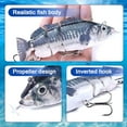 thumbnail image 4 of BESTSKY Robotic Swimming Bait, 5.5 Inch Electronic Fishing Lures for Bass, Bluegill, Robotic Swimbaits for Saltwater & Freshwater, 4 of 7