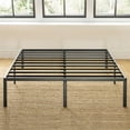 thumbnail image 3 of Best Price Mattress 14" Metal Platform Bed Frame, Heavy-Duty Steel Slats, Black, Queen, 3 of 11