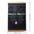 thumbnail image 3 of EGNMCR Multi-Functional Mat With English Reading Arabic Recitation Guidance Rug For Daily Home Travel Use non slip carpet, 3 of 6