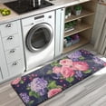 thumbnail image 3 of Pioneer Flower Floral Print Pattern Kitchen Rug Mat,Kitchen Runner Rugs Non Skid Washable,Decorative Kitchen Floor Mats for Kitchen,Sink,Laundry,17"x47.2", 3 of 7