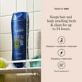 thumbnail image 3 of Suave Men Citrus Rush 3-in-1 Shampoo Conditioner & Body Wash, Citrus & Sandalwood, 12.6 oz, 3 of 10