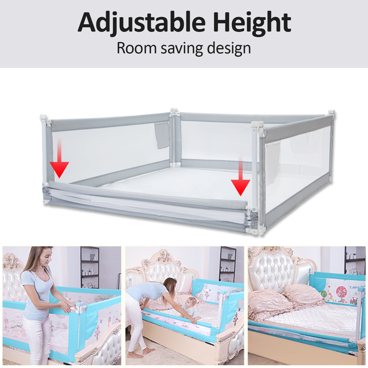 cot bed rails
