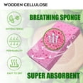 thumbnail image 3 of Cleaning Scrub Colored Sponge,Non-Scratch Kitchen Cellulose Dishwashing Sponge,12Pack Biodegradable Natural Sponge, 3 of 8