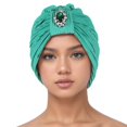 thumbnail image 1 of SUNSIOM Turbans pour Femmes Design Strass Décontracté Élégant Tête Tressée Turbans, 1 of 5