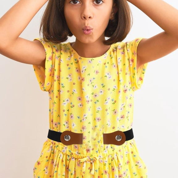 Hemoton 3pcs Elastic Waist Belts for Kids, Toddler Boys and Girls Stretchy Adjustable Waistbands
