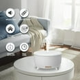 thumbnail image 2 of NEI Diffusers for Essential Oils Large Room, 500ml Aromatherapy Diffuser Cool Mist Humidifier with Remote Control,7 Colors Lights & 3 Mist Mode Waterless Auto Off for Women Office Home W, 2 of 13