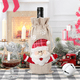 thumbnail image 4 of Bolsa para tapa de botella de vino de Navidad, gorro de Papá Noel, aniversario de bodas, vacaciones, bolsa para botella de vino de Navidad, 4 of 8
