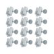 thumbnail image 2 of 12 Uds cerradura de ventana herrajes para puertas ventana de vidrio cerradura de ventana de Metal multiusos cerraduras de puerta de seguridad para dor un solo agujero, 2 of 8