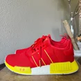 thumbnail image 4 of Ad-id-as Sneakers Mens 7 NMD R1 Beijing Running Athletic Comfort Shoes Red Yellow, 4 of 6