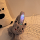 thumbnail image 5 of Orejeras luminosas con orejas de conejo en movimiento, orejeras cálidas y lindas para niños, orejeras de invierno para estudiantes femeninas, protección auditiva anticongelante, 5 of 5