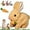 Brown, variant on Bunby - My Realistic Bunny Toy, Bunbi Realistic Bunny, Bunby Interactive Bunny Toys, Vitality Bliss Bunny, Bundy Realistic Bunny Toy, Easter Plush Interactive Realistic Bunny Robot (3pcs)