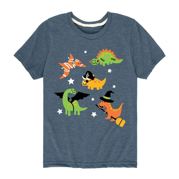 Instant Message - Dinosaur Halloween Costumes - Youth Short Sleeve Tee