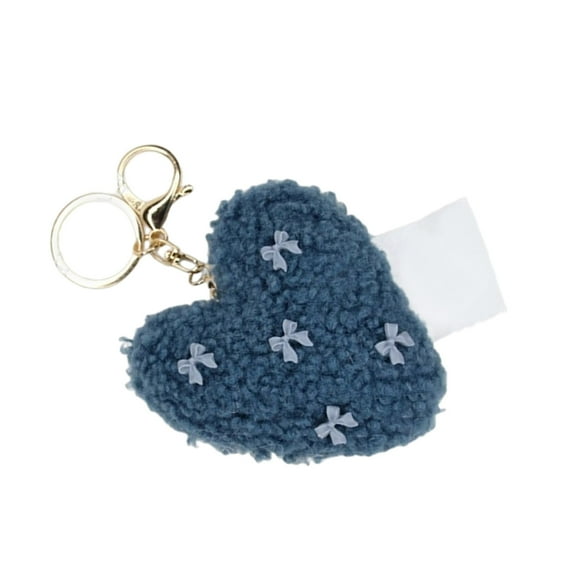 WINDLAND Elegant Heart Key Rings Hangings Decorations Key Chain Love Heart Bag Dangler
