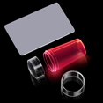 thumbnail image 1 of 1Pcs Uñas Arte Silicona Impresora Francés Manicura Stamper Con Raspador Conjunto De Sellos Kit Herramienta Profesional Estampado Para Plantilla 5Color, 1 of 4