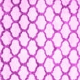 thumbnail image 1 of Ahgly Company Indoor Square Trellis Pink Contemporary Area Rugs, 5' Square, 1 of 4
