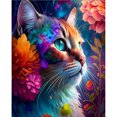 thumbnail image 1 of 5D DIY Taladro Colou Gato Kit 40x50cm Rojo, 1 of 9