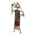 thumbnail image 5 of 7055 817865020759 Petroglyph Ted Metal Wall Art - Green, 5 of 7