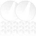 thumbnail image 1 of Porte-clés Ronds en Acrylique transparent 20 Pcs 10cm 1mm d'Épaisseur, 1 of 5
