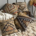 thumbnail image 6 of Hauteloom Monifieth Wool Living Room, Bedroom Area Rug - Bohemian, Transitional - High Pile - Dark Brown, Dusty Pink, Cream - 8' x 10', 6 of 10