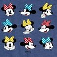 thumbnail image 3 of Disney - Mickey & Friends - Minnie Mouse - All the Expressions of Minnie - Toddler And Youth Girls Short Sleeve Graphic T-Shirt, 3 of 5
