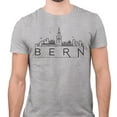 thumbnail image 2 of Skyline Bern Switzerland Shirt Unisex 3X-Large Grey, 2 of 5